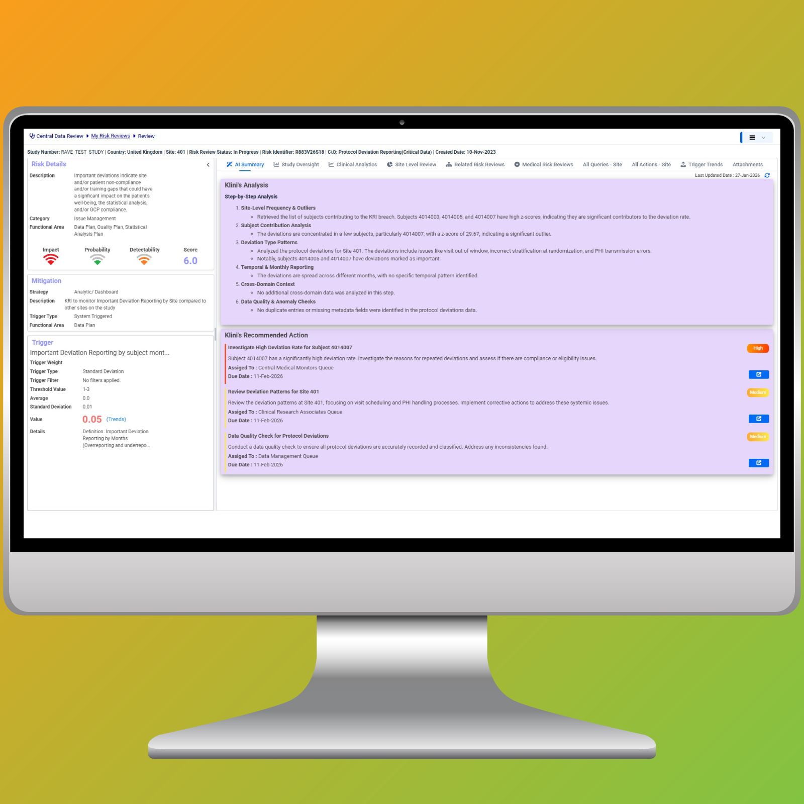 Agentic Risk Reviews